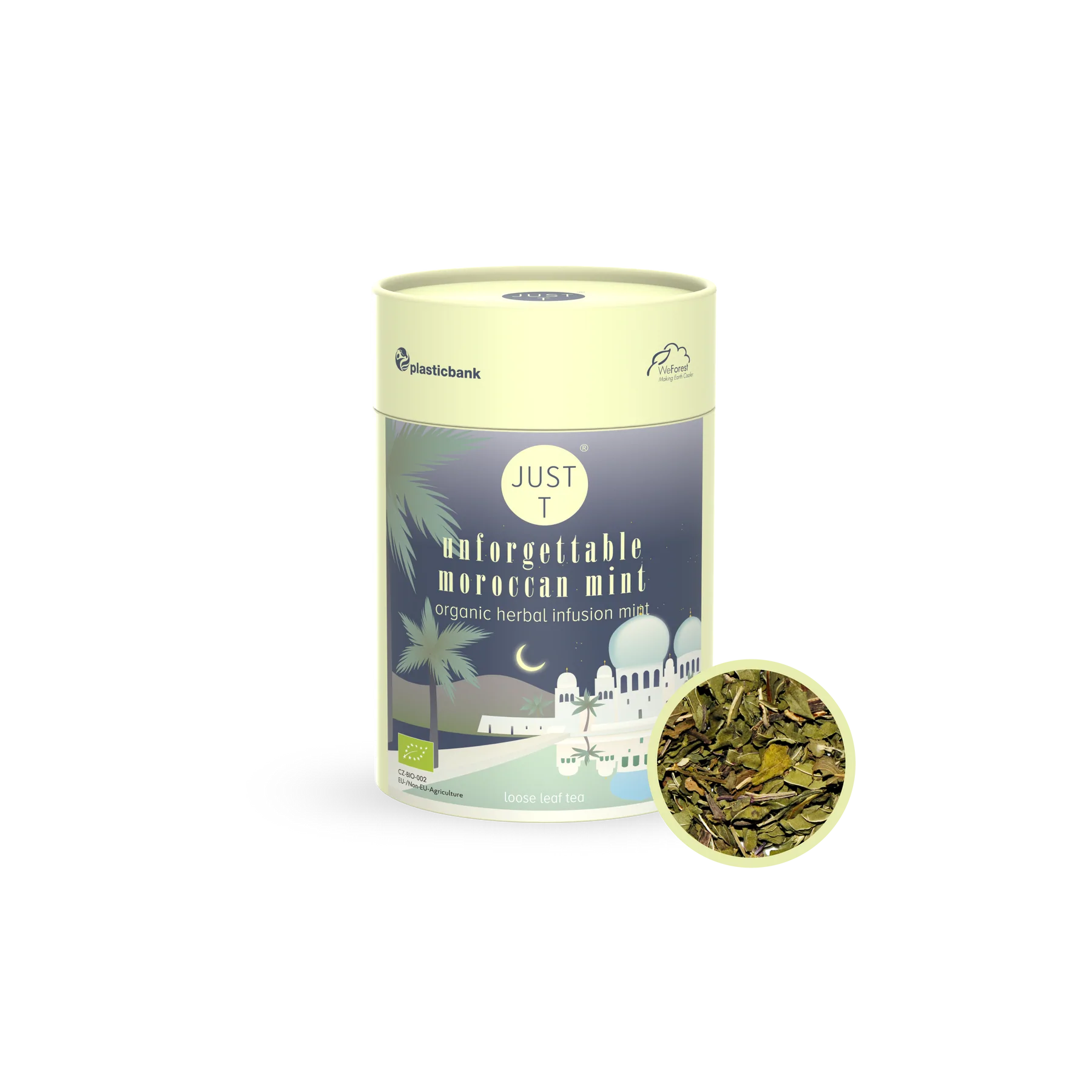 JUST-T Unforgettable Moroccan Mint taimetee 80g